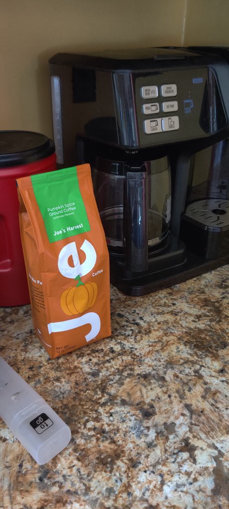 Joe's Harvest Pumpkin Spice Coffee Small Image - Red River Horror